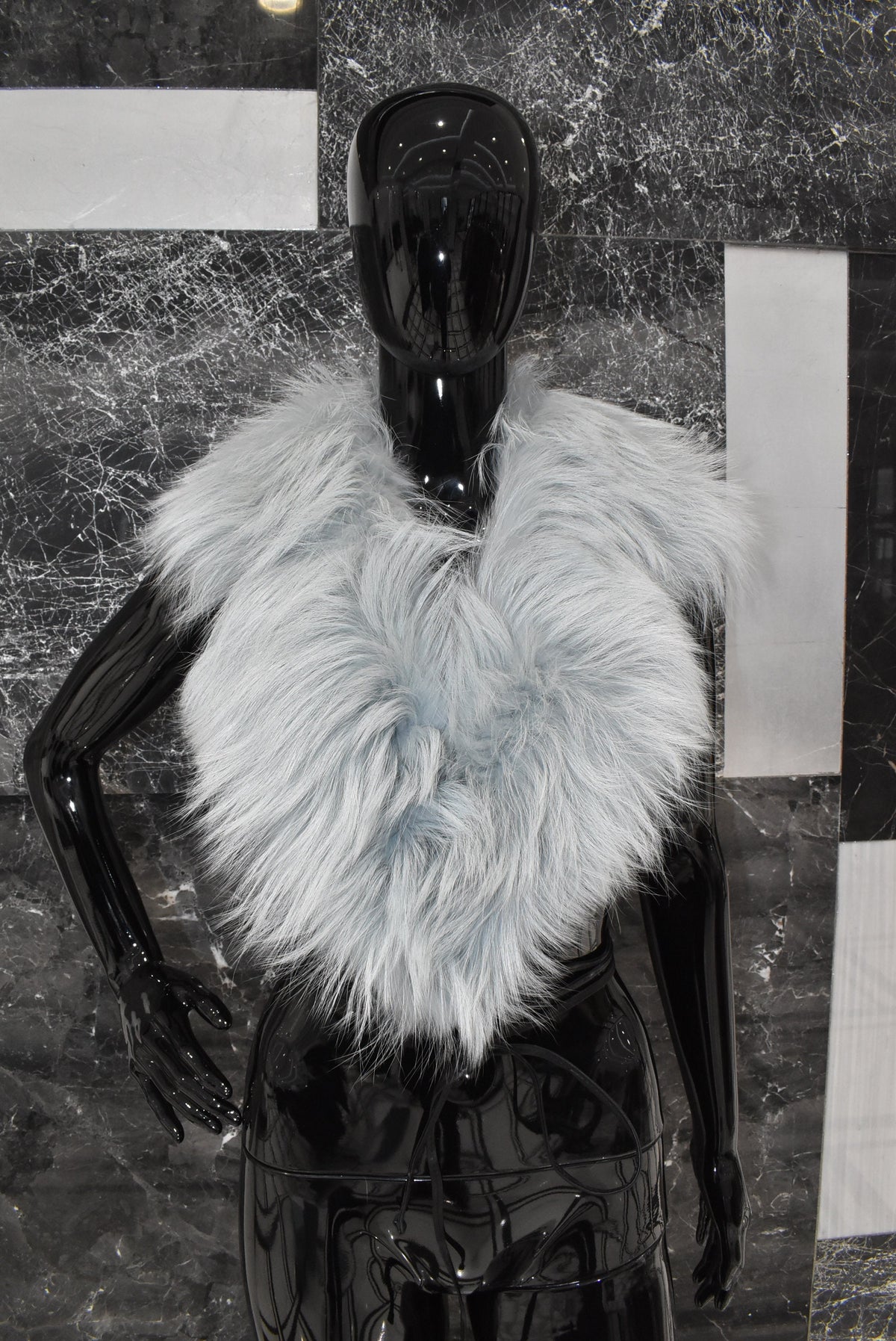 Large Fur Collar | Fox Fur Collar | Detachable Fur collar | Ciel women Fur Collar