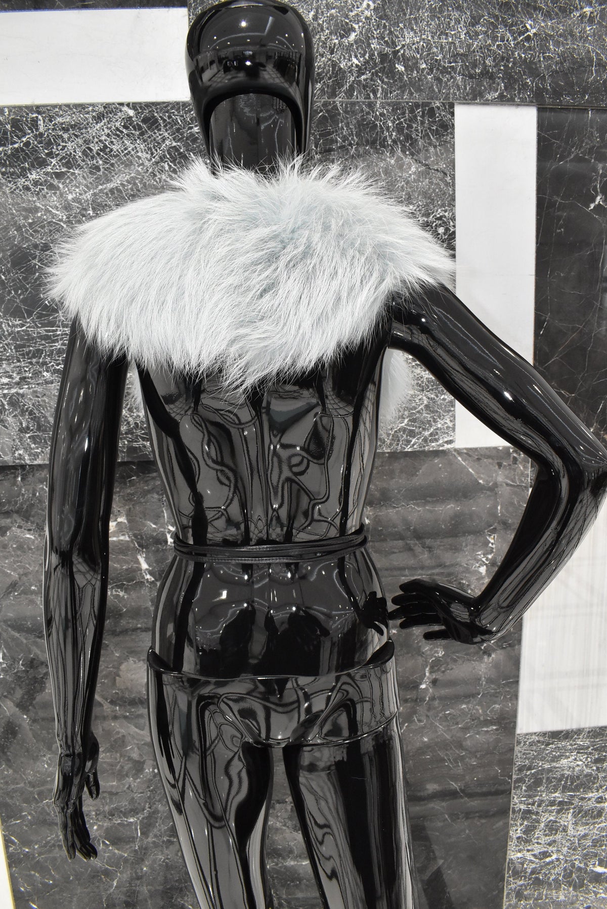 Large Fur Collar | Fox Fur Collar | Detachable Fur collar | Ciel women Fur Collar