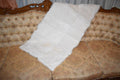 White Rabbit plate | rabbit fur blanket | fur throw | fur sofa cover