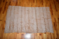 Sofa cover | Luxury Fur Throw | Beige Sheared Mink Fur Cover Blanket | Armchair Cover Made of Real Fur
