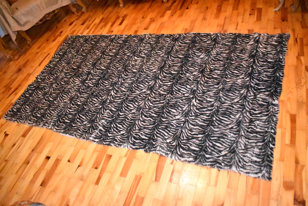 Shearling Sofa Cover | Sofa Throw  Blanket | Handmade  Fur Throw | Sheepskin Fur Bedspread