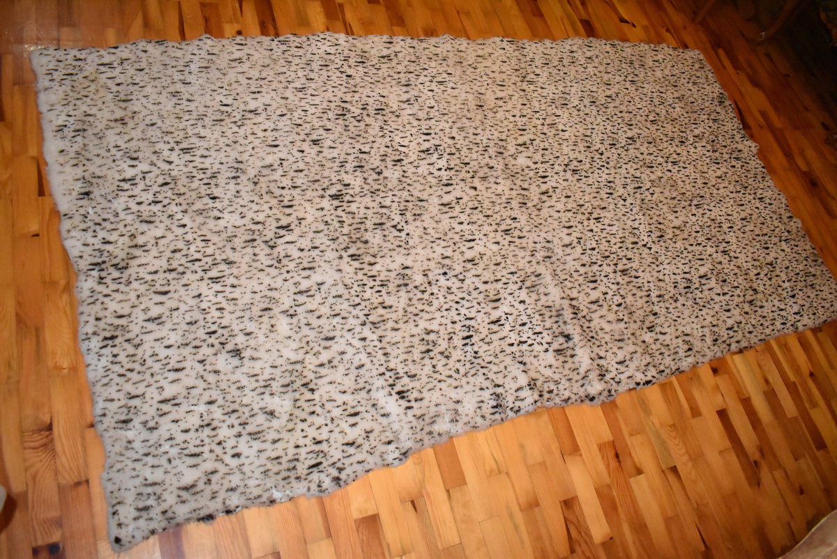 Shearling Sofa Cover | Sofa Throw  Blanket | Handmade  Fur Throw | Sheepskin Fur Bedspread