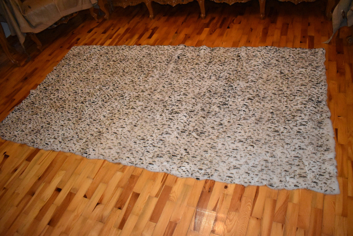 Shearling Sofa Cover | Sofa Throw  Blanket | Handmade  Fur Throw | Sheepskin Fur Bedspread