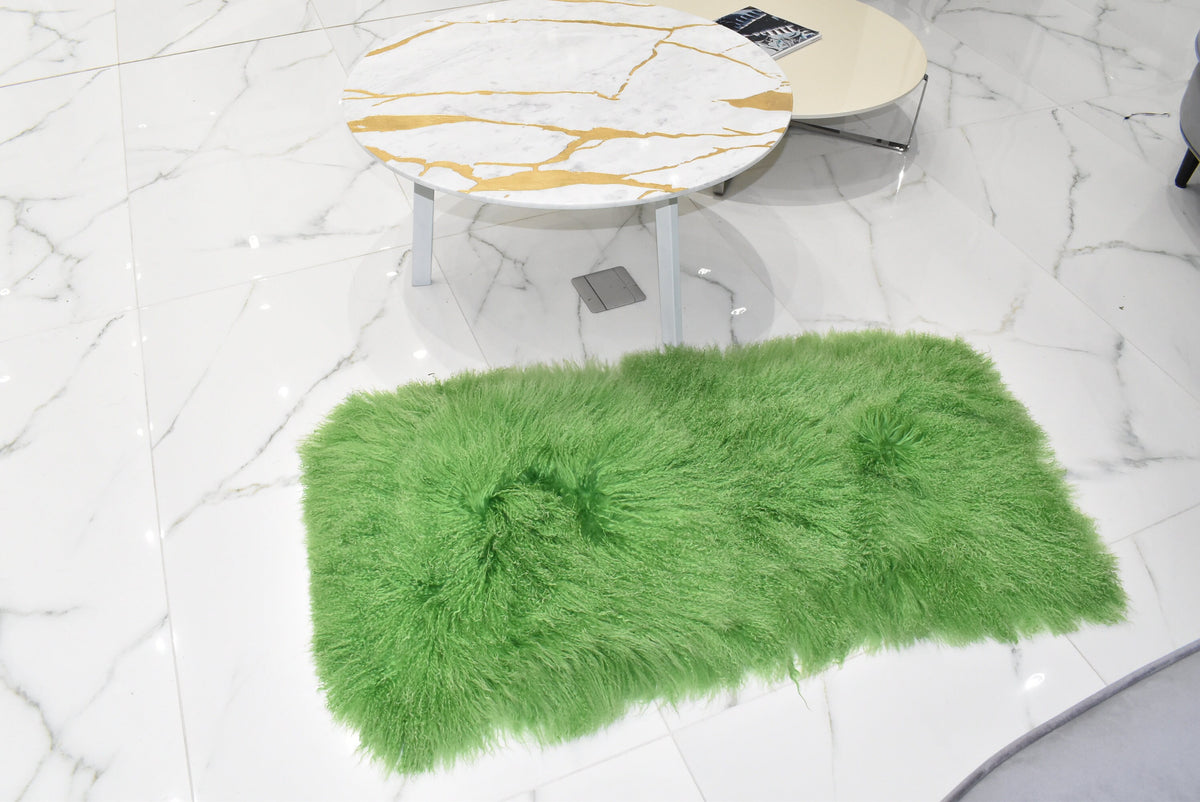 Mongolian Fur Throw | Fur Rug Plate | Fur Throw Blanket | Handmade Fur Throw