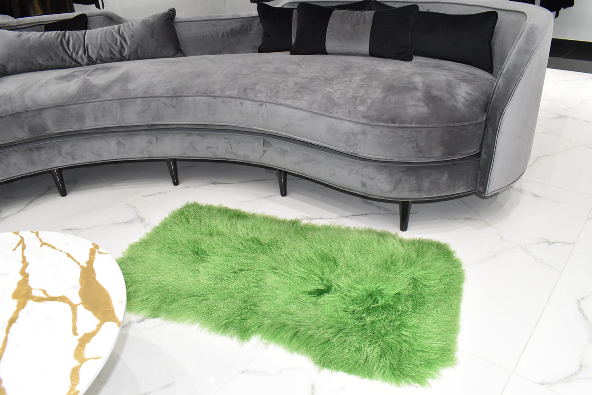 Mongolian Fur Throw | Fur Rug Plate | Fur Throw Blanket | Handmade Fur Throw
