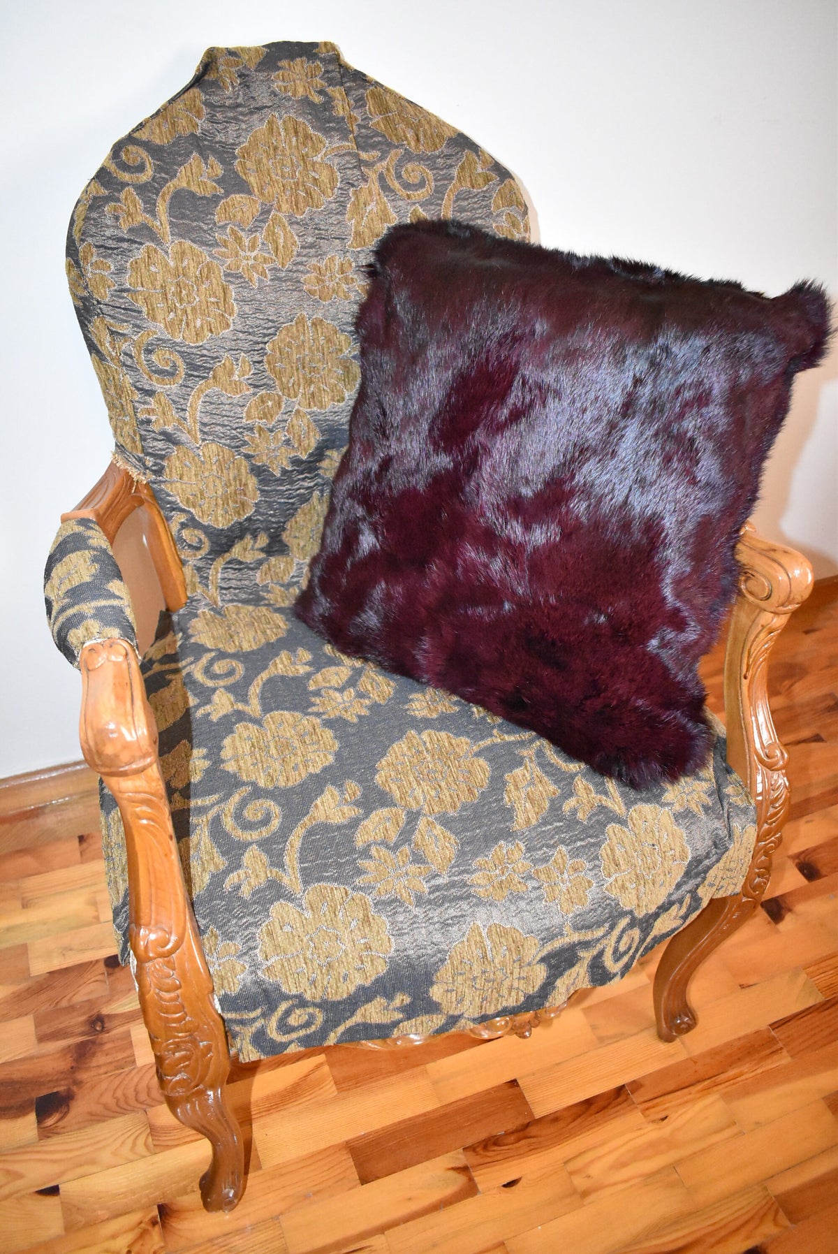 Fur pillow cover | Rabbit Fur Pillow Case | Home Decor Accessories | Fur Home Accessories