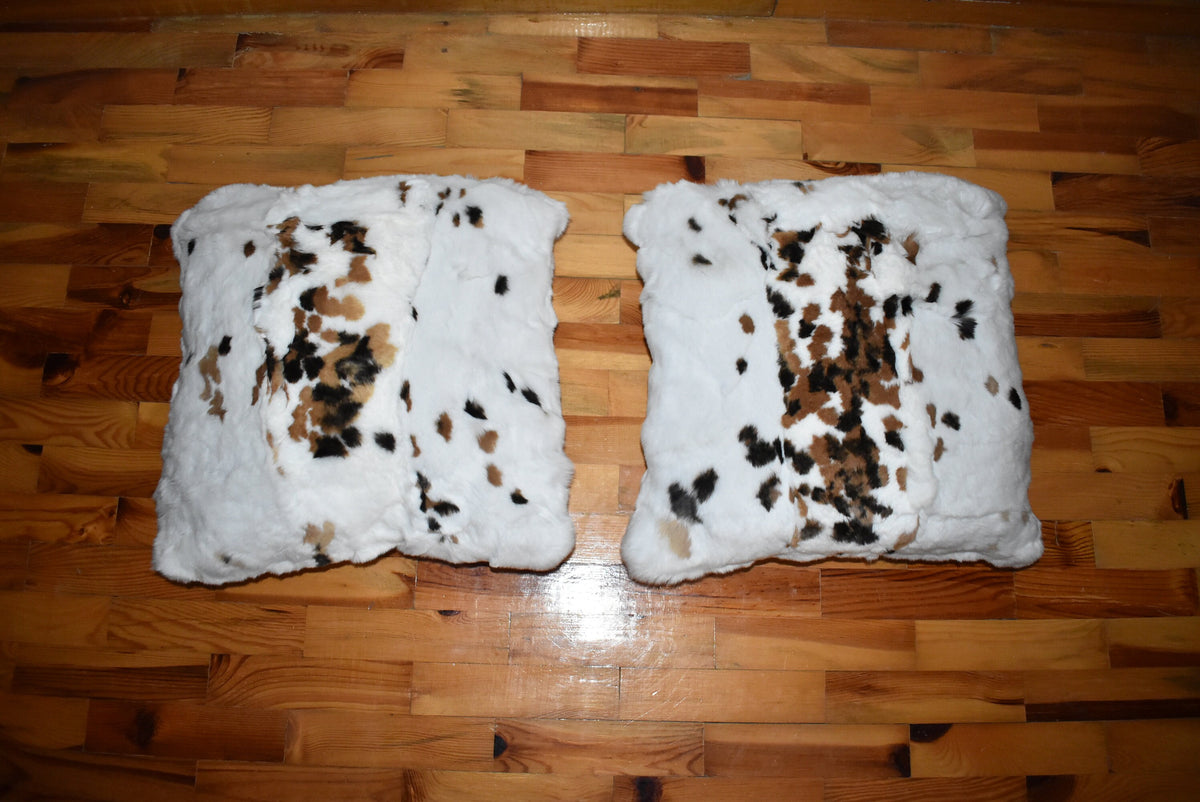 Fur pillow cover | Rex rabbit Fur Pillow Case | Fluffy Fur Pillow | Fur Home Accessories