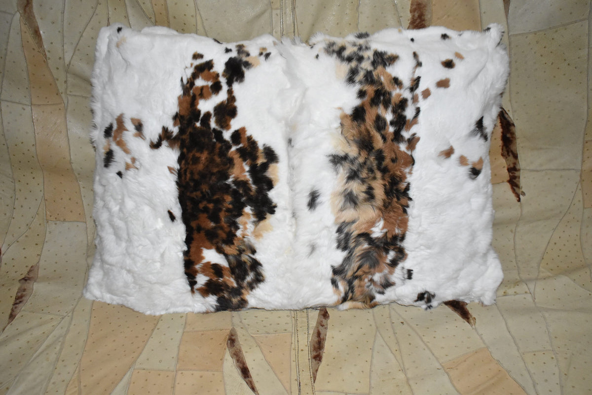 Fur pillow cover | Rex rabbit Fur Pillow Case | Fluffy Fur Pillow | Fur Home Accessories