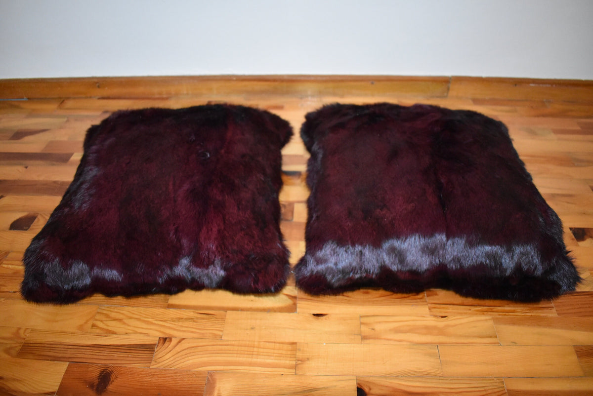 Fur pillow cover | Rabbit Fur Pillow Case | Home Decor Accessories | Fur Home Accessories