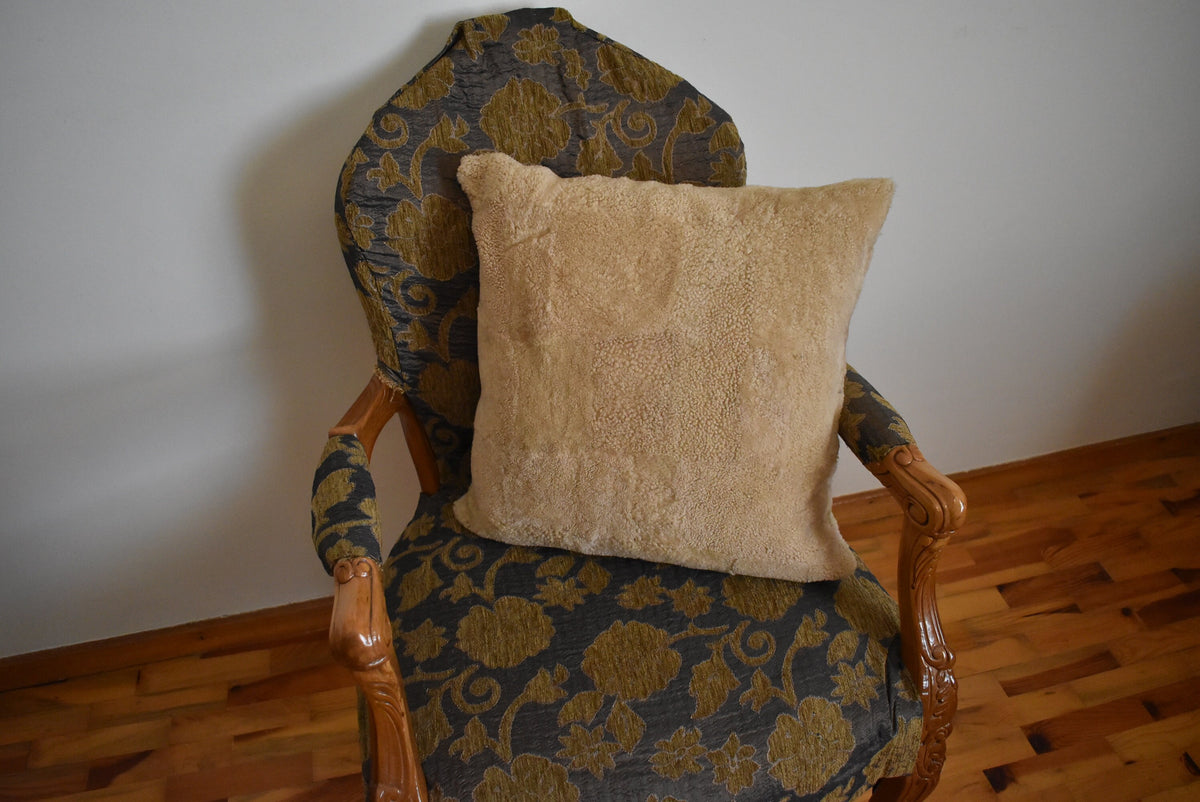 Shearling Fur pillow cover | Fur Pillow Case | Fur Pillow | Fur Home Accessories