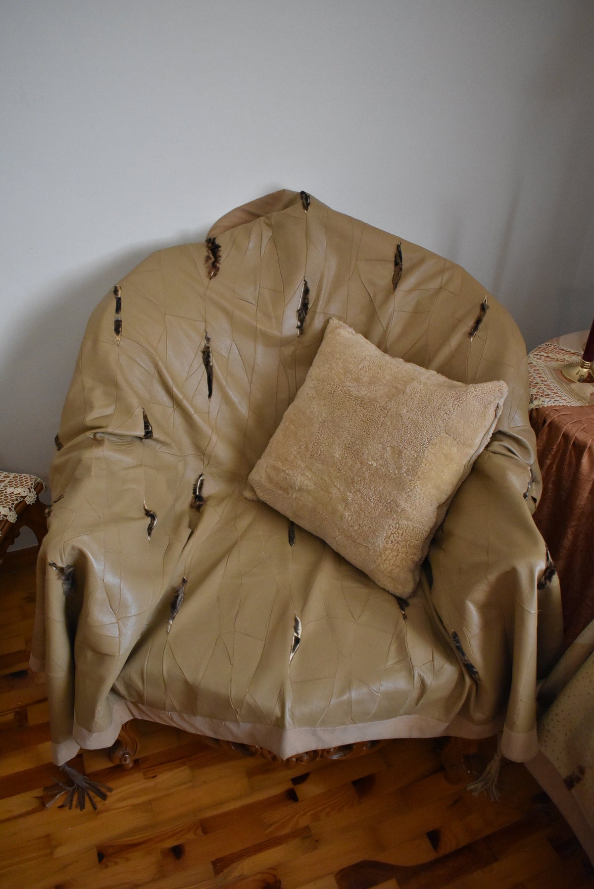 Shearling Fur pillow cover | Fur Pillow Case | Fur Pillow | Fur Home Accessories