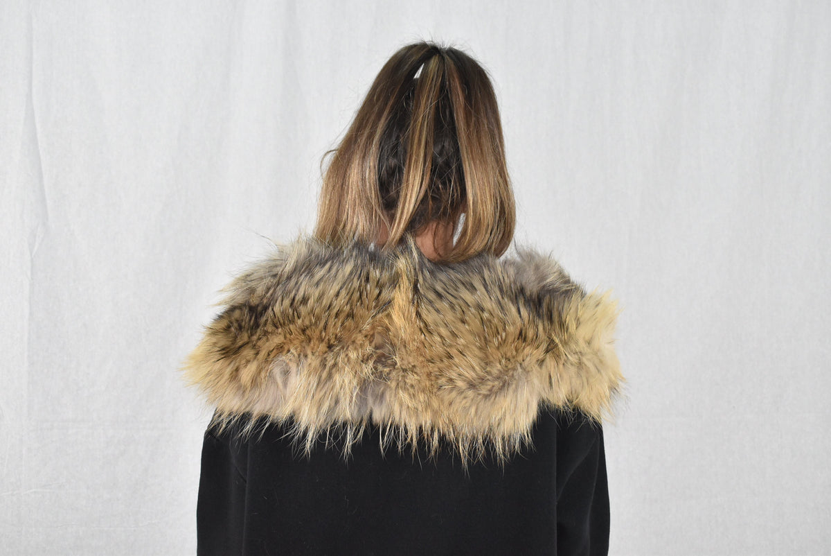 Detachable Fur Collar , Fur Collar, Fox Collar, winter collar, Coat collar,Made In Greece