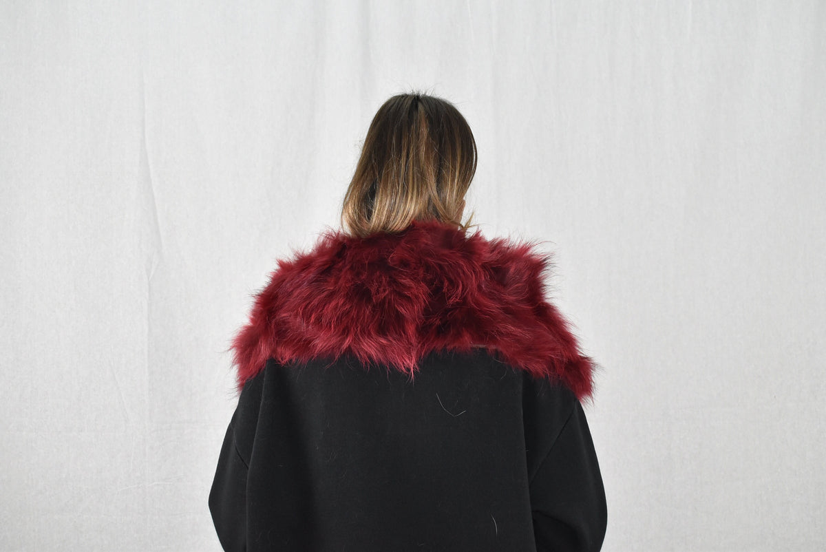 Luxury Red Fox Fur Collar- Scarf
