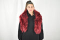 Luxury Red Fox Fur Collar- Scarf