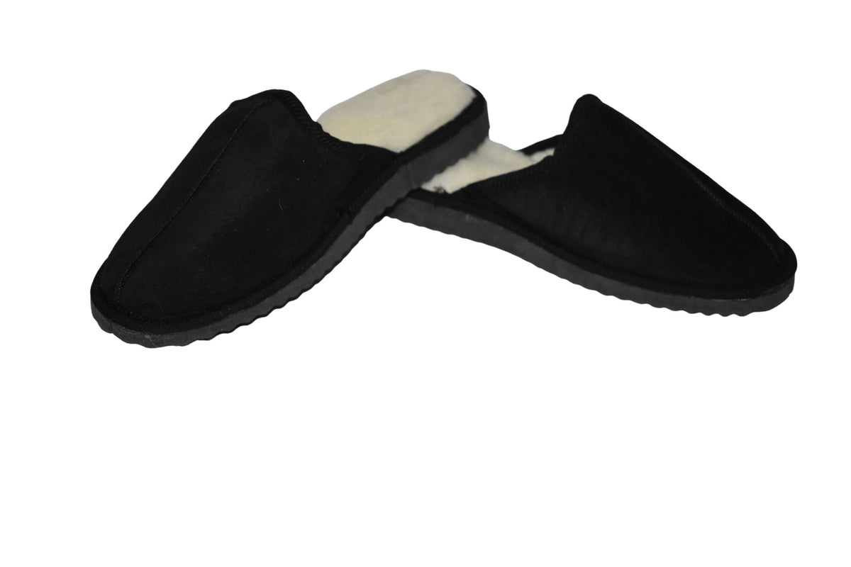 Genuine Sheepskin Slippers For Men | sheariling Fur Slippers | Winter slippers | Fur slides | Leather Slippers