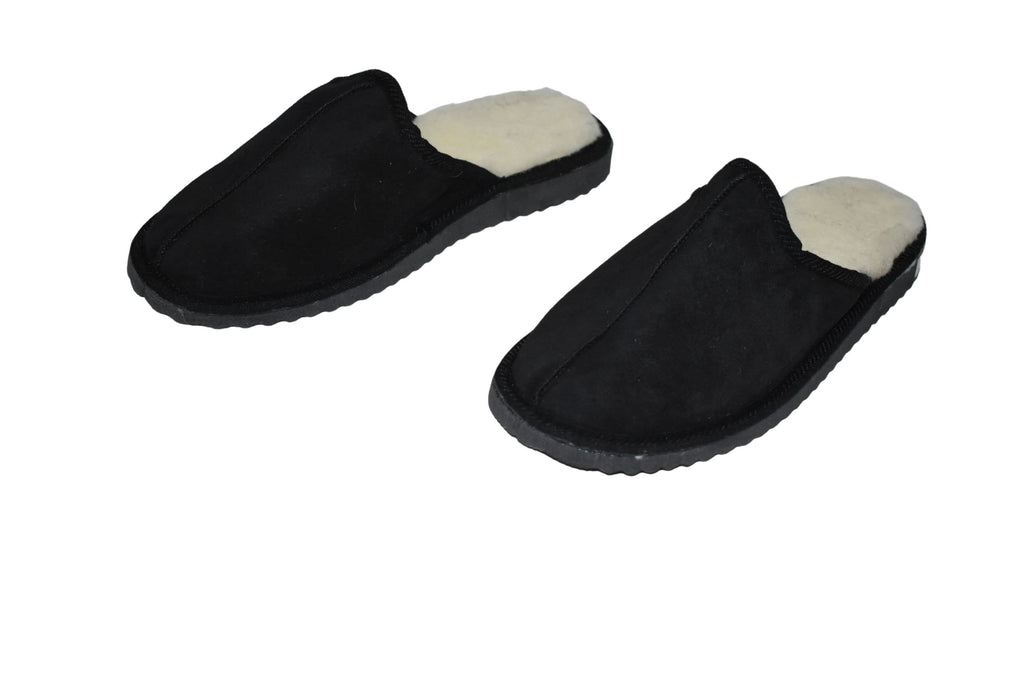 Genuine Sheepskin Slippers For Men | sheariling Fur Slippers | Winter slippers | Fur slides | Leather Slippers