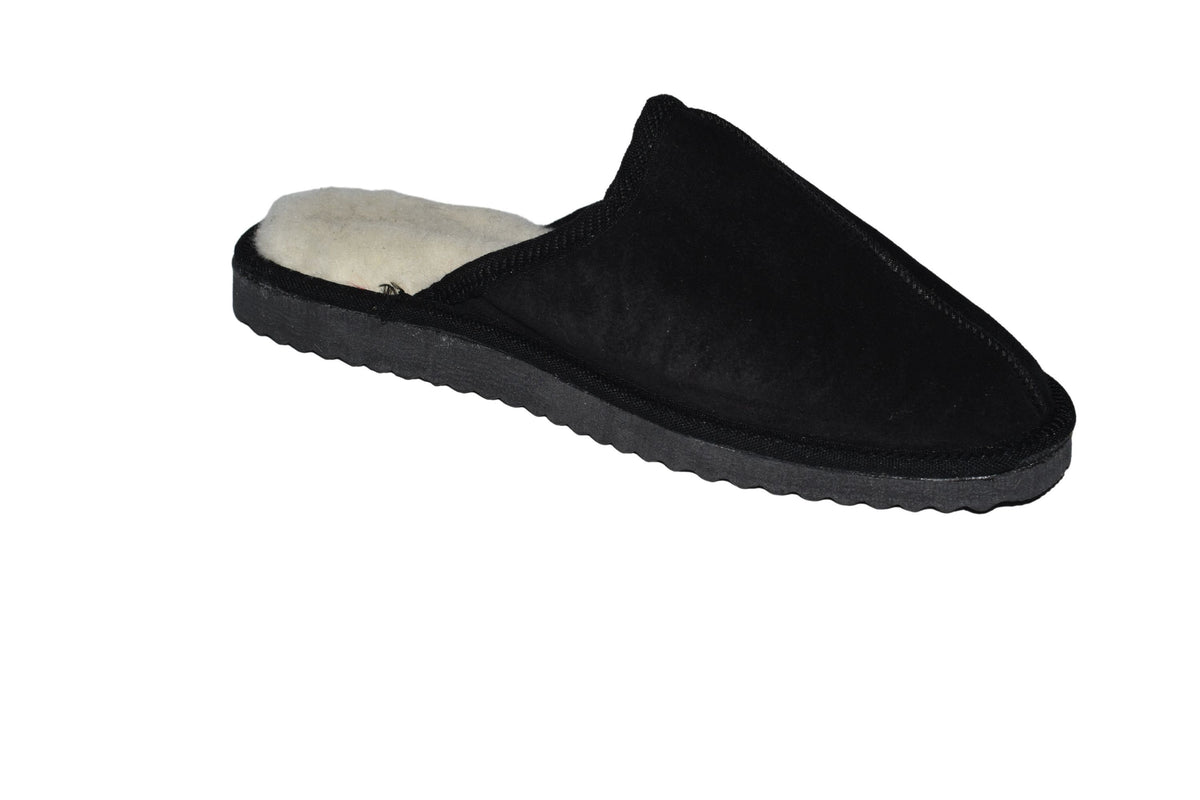 Genuine Sheepskin Slippers For Men | sheariling Fur Slippers | Winter slippers | Fur slides | Leather Slippers