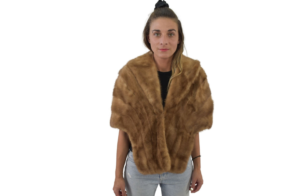 Mink Fur Stole / Mink Fur Shawls / Luxury fur etole / Bride fur Etole /Mink Fur Wraps / Gift For Her