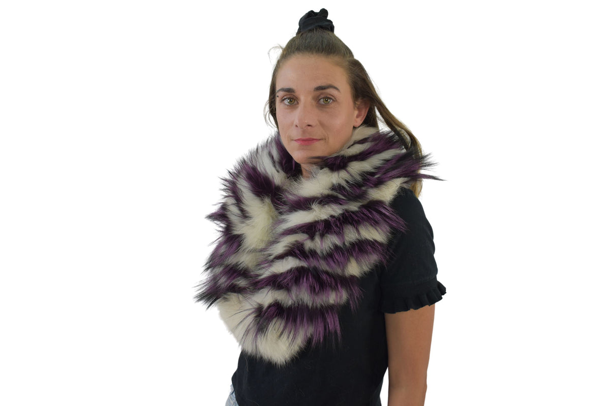 Fox Fur Collar.  Fur collar. Neck Wrap, Fur Scarf. Fur Wrap. Handmade Fur Collar . Gift For her