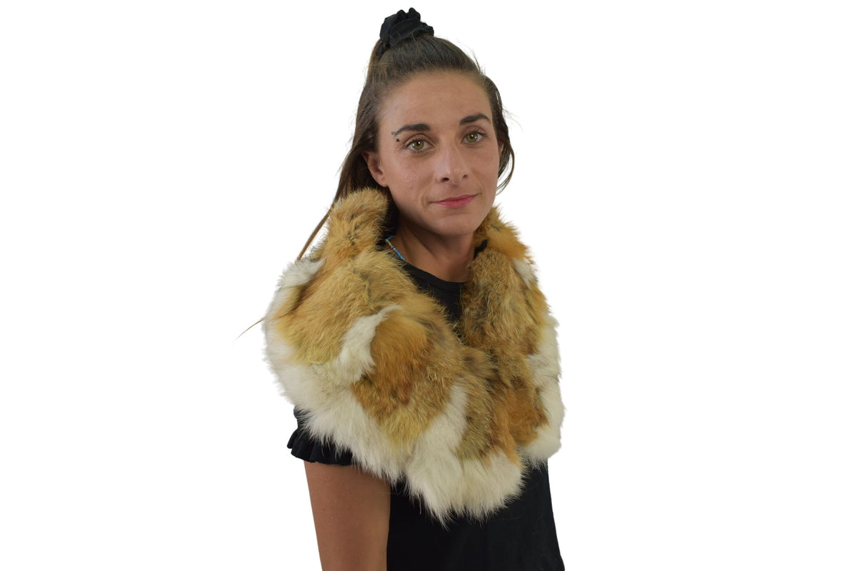Fox Fur Collar.  Fur Coat  collar. Neck Wrap. Fur Scarf. Fur Wrap. Handmade Fur Collar