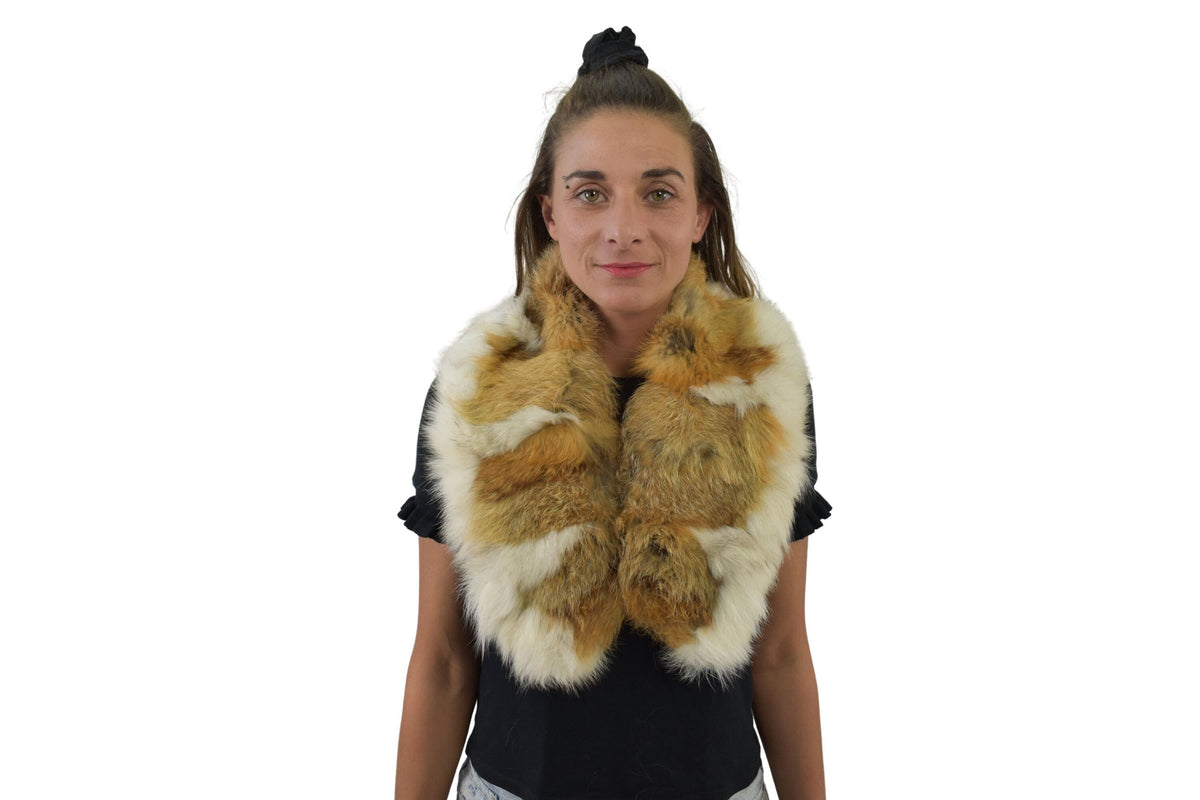 Fox Fur Collar.  Fur Coat  collar. Neck Wrap. Fur Scarf. Fur Wrap. Handmade Fur Collar