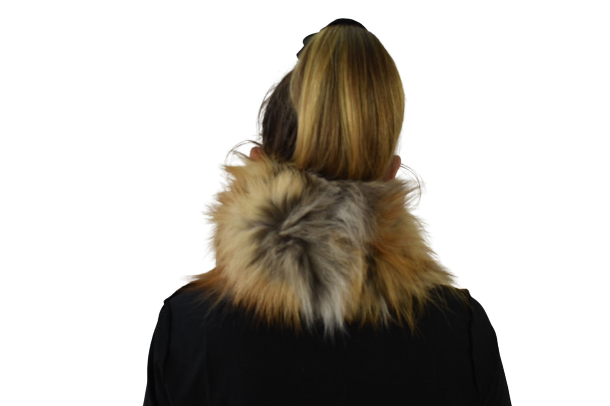 Fox Fur Neck Warmer | Fur Headband | Neck warmer | Fur scarf | Fur Collar |  Luxury Gift For Her