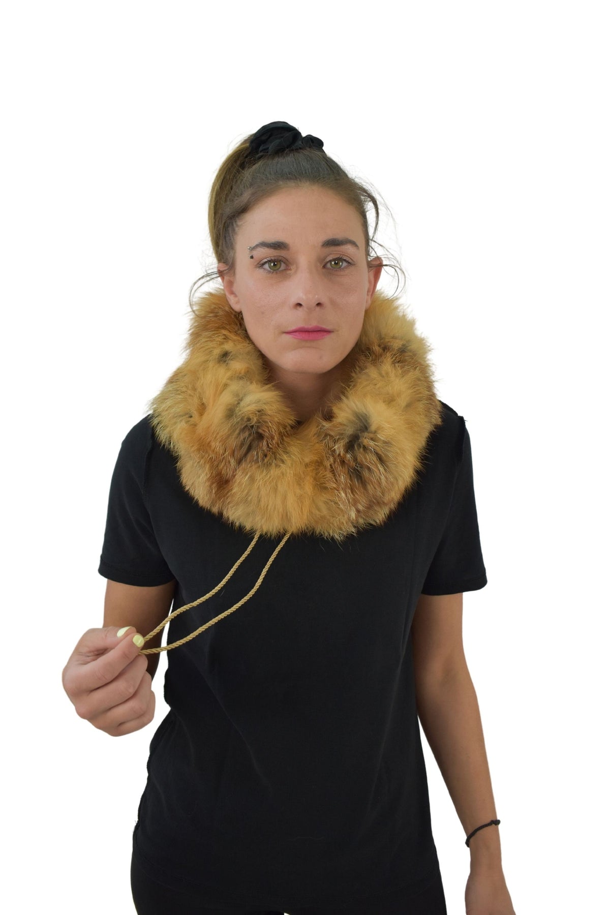 Fox Fur Neck Warmer | Fox Fur Snood | Neck warmer | Fur scarf | Fur Collar |  Luxury Gift For Her