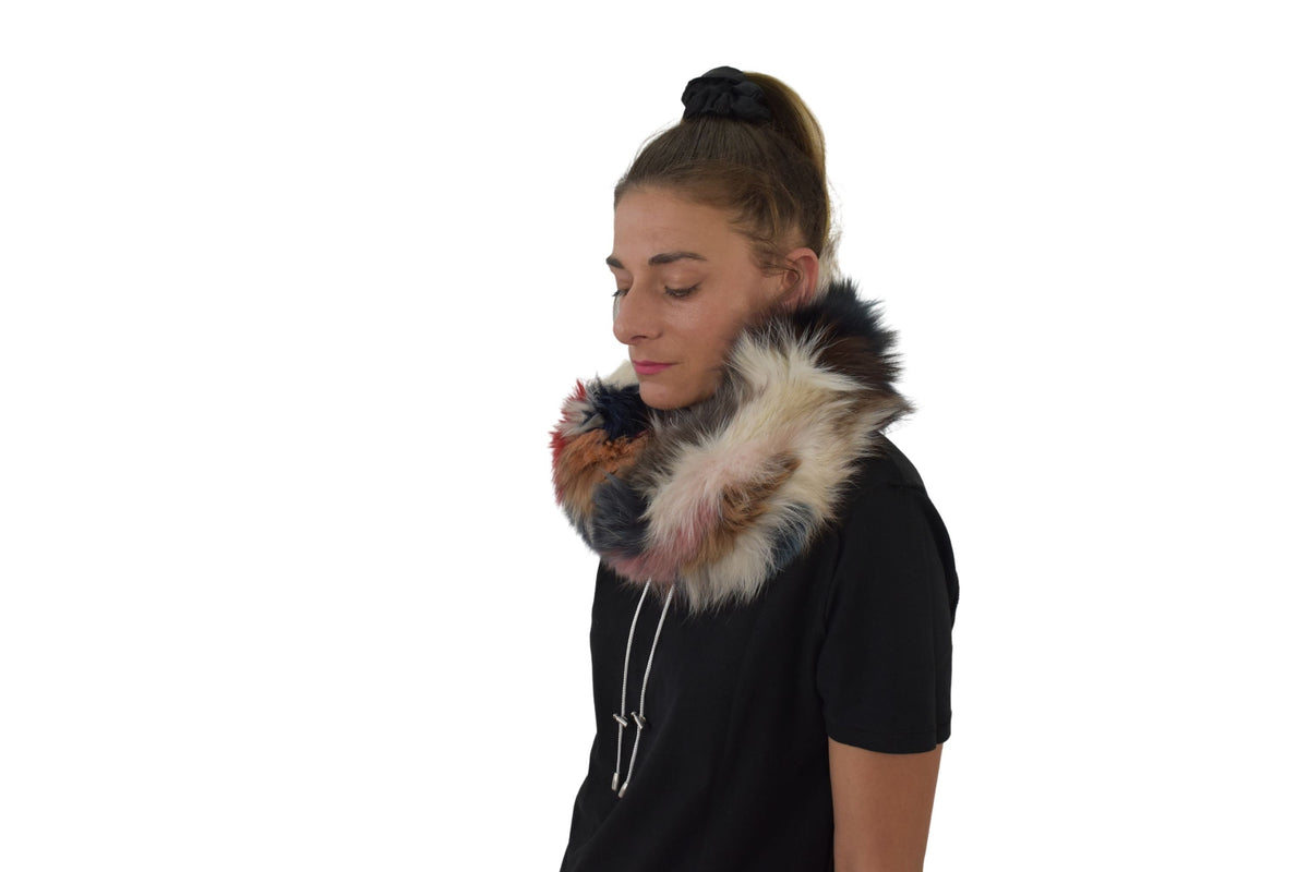 Fox Fur Snood |Fox Fur Neck Warmer | Neck warmer | Fur scarf | Fur Collar |  Luxury Gift For Her