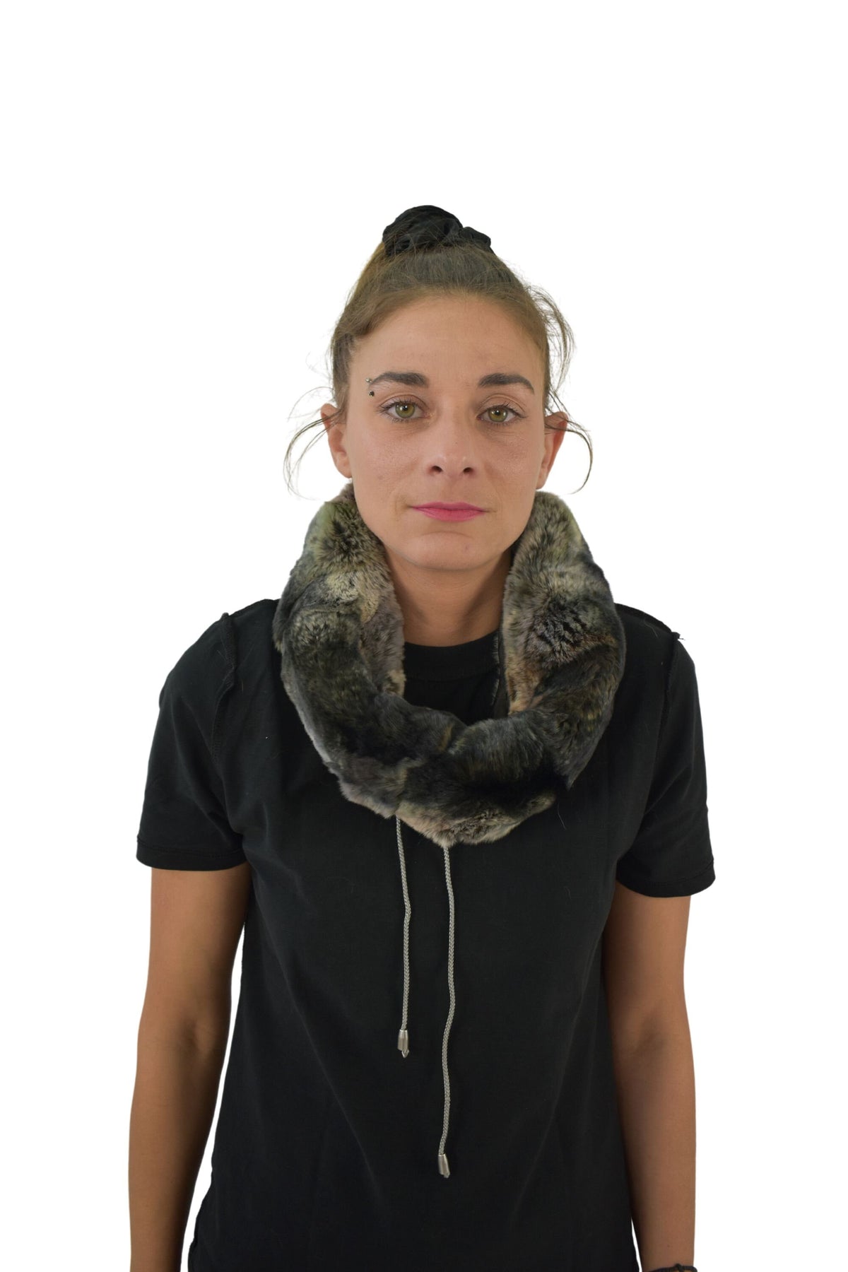 Fur Snood | Fur Neck Warmer | Rex Rabbit Neck warmer | Fur scarf | Fur Collar |  Luxury Gift For Her