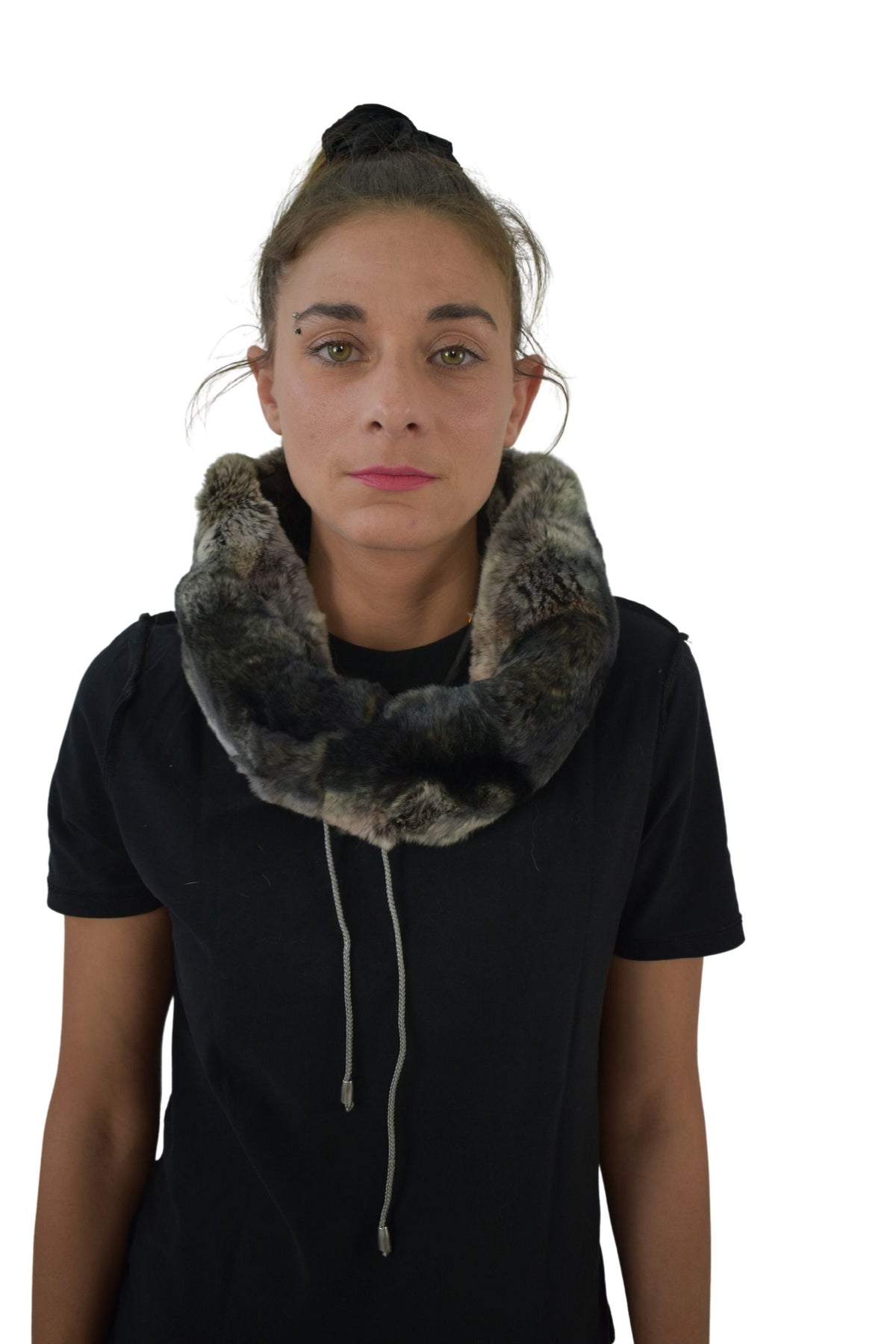 Fur Snood | Fur Neck Warmer | Rex Rabbit Neck warmer | Fur scarf | Fur Collar |  Luxury Gift For Her