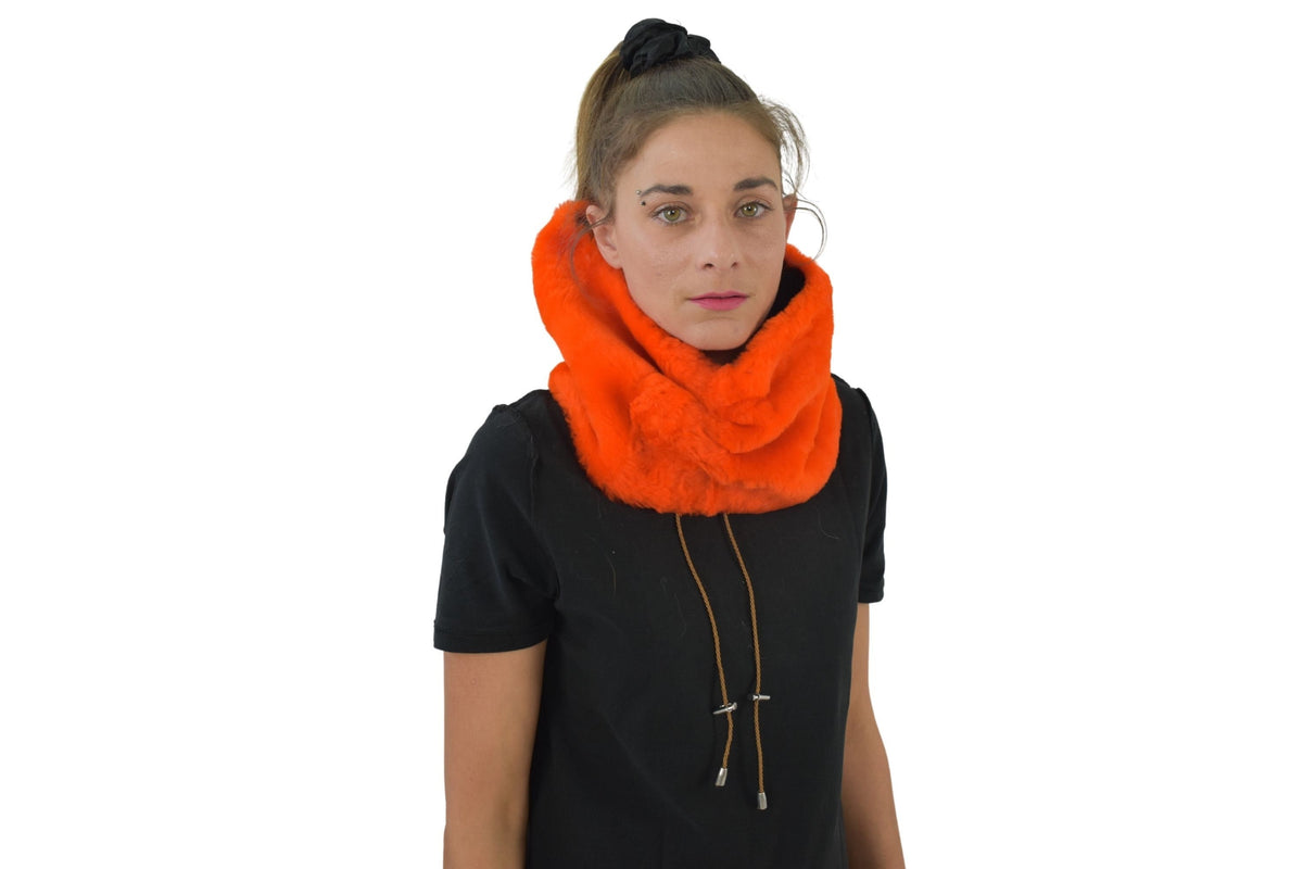 Shearling Fur Neck Warmer | Fur Snood | Sheepskin Neck warmer | Fur scarf | Fur Collar |  Luxury Gift For Her
