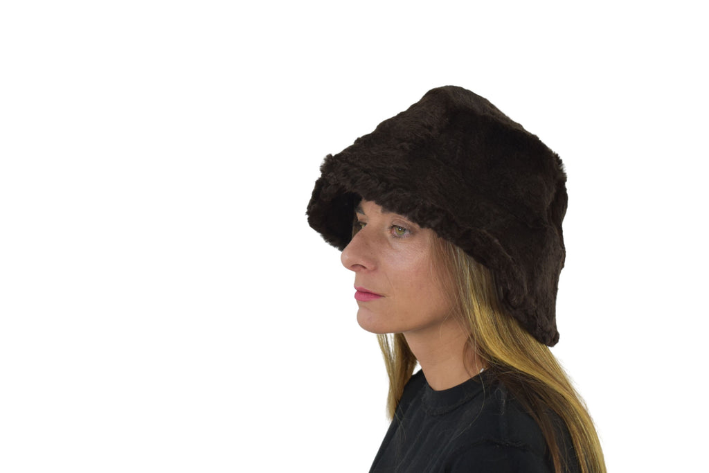 Bucket  Fur Hat | Warm Fur hat| Bucket Fur Cap  | Winter Hat For Women | Gift For Her