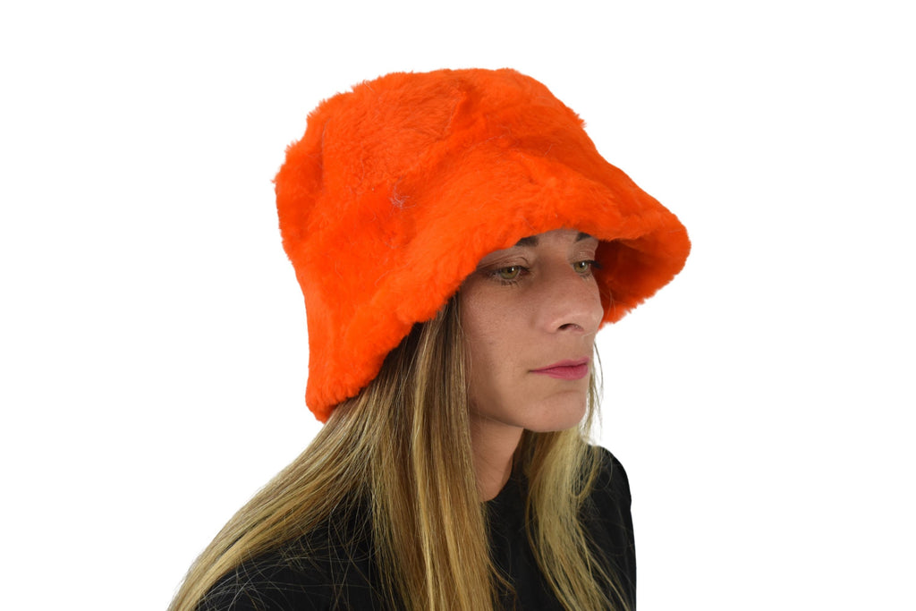 Bucket  Fur Hat | Shearling Bucket Hat | Warm Fur hat | Bucket Fur Cap  | Winter Hat For Women | Gift For Her