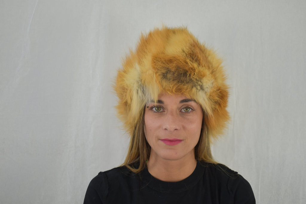 Fox Fur Hat  | Russian Fur Hat | Canadian Fox Fur Cap | Winter Hat For Women | Gift For Her