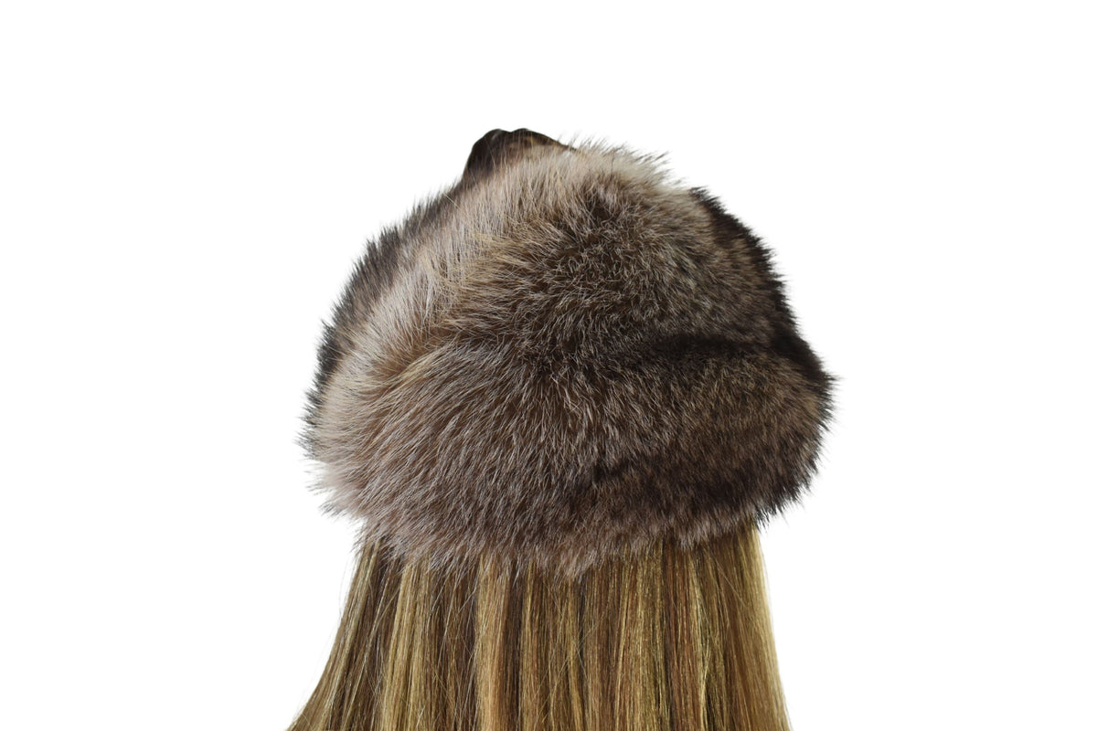Vintage Fur Hat | Raccoon Fur Hat  | Russian Fur Hat | Fur Cap | Winter Hat For Women | Gift For Her