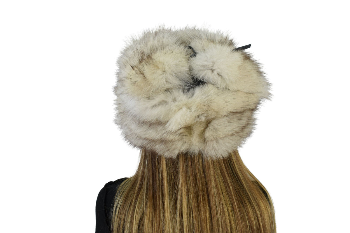 Ushanka Russian Hat | Aviator Fur Hat | Fox Fur Trapper Hat  | Fox And Leather Hat |  Fox Hat | Natural Fox Fur Hat | Gift For Her