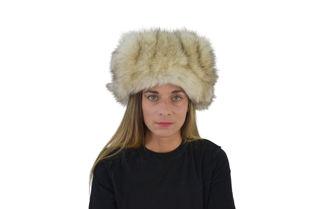 Ushanka Russian Hat | Aviator Fur Hat | Fox Fur Trapper Hat  | Fox And Leather Hat |  Fox Hat | Natural Fox Fur Hat | Gift For Her