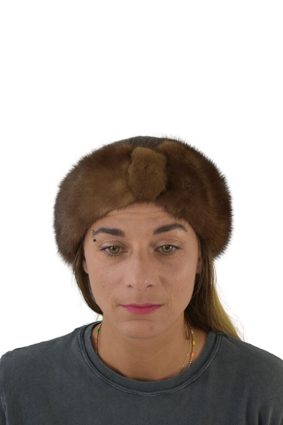 Fur Headband | Fur Ear Warmer | Mink Fur Headband  | Fur Collar | Fur Scarf | Headband Gift For Her