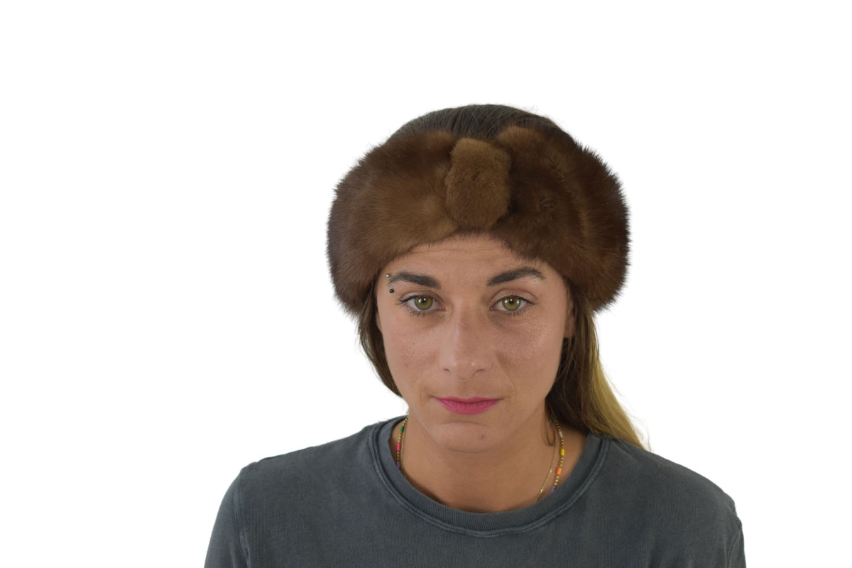 Fur Headband | Fur Ear Warmer | Mink Fur Headband  | Fur Collar | Fur Scarf | Headband Gift For Her