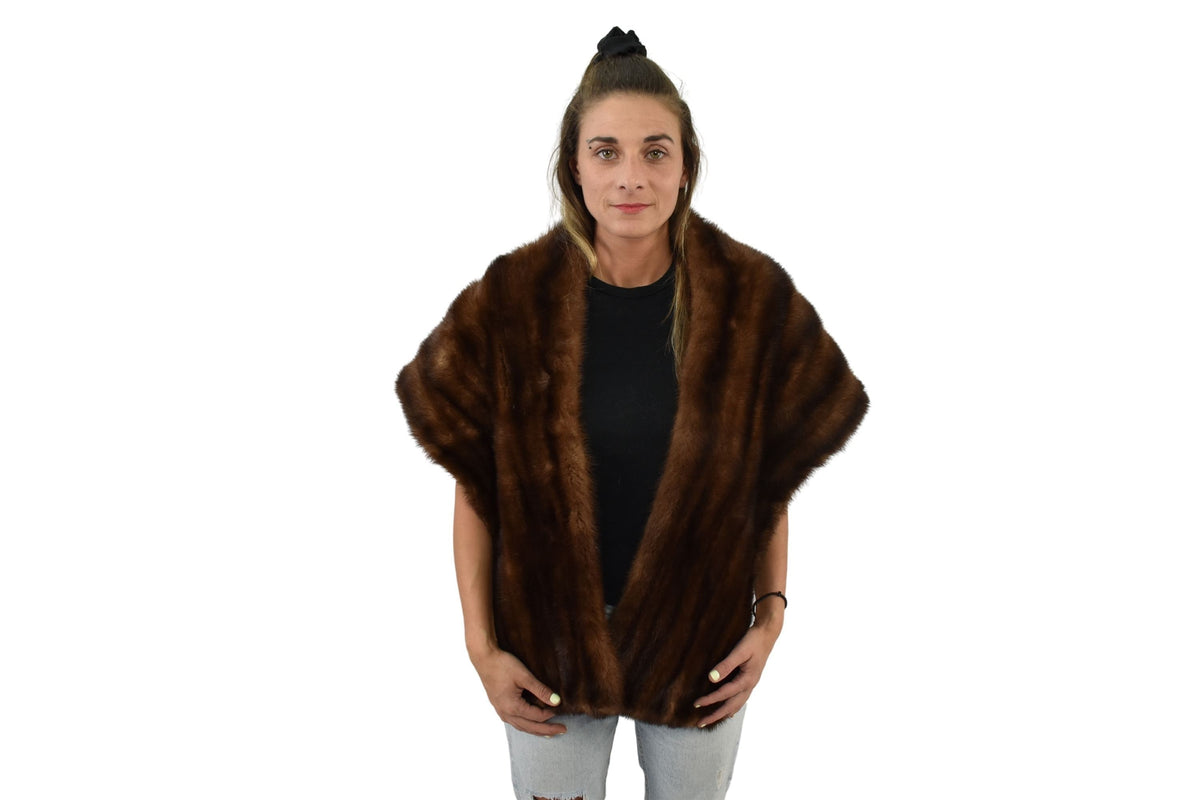 Luxury Mink  Fur Stole / Mink Fur Shawls / Luxury fur etole / Bride fur Etole /Mink Fur Wraps / Gift For Her