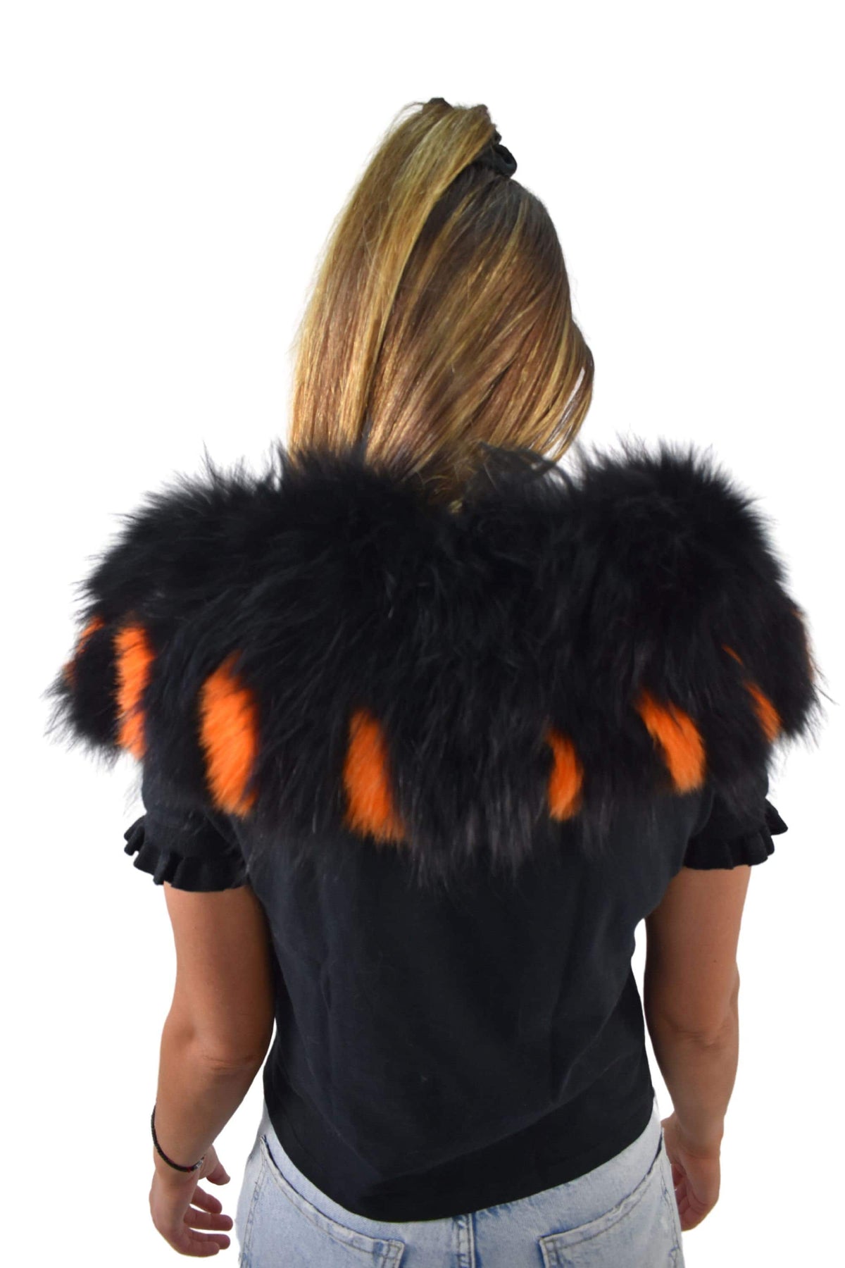 Fox Fur Collar, Natural  Fur collar. Neck Wrap, Fur Scarf. Fur Wrap, Handmade Fur Collar