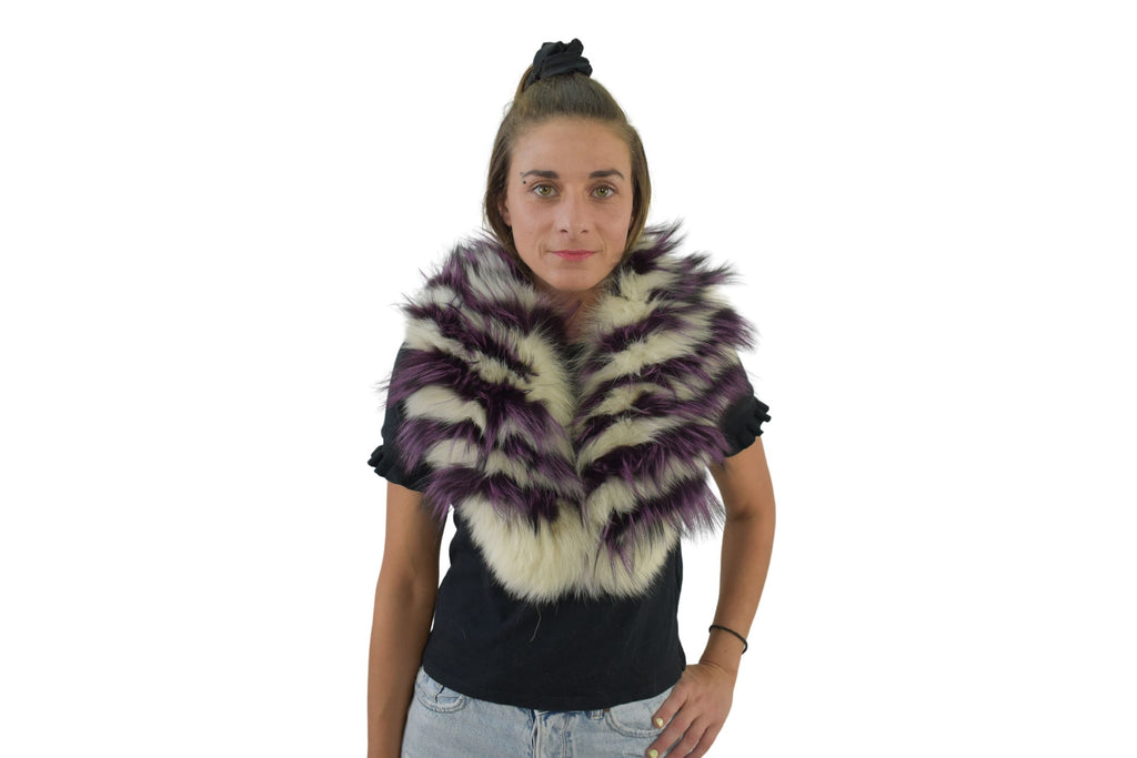Fox Fur Collar.  Fur collar. Neck Wrap, Fur Scarf. Fur Wrap. Handmade Fur Collar . Gift For her