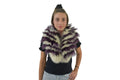 Fox Fur Collar.  Fur collar. Neck Wrap, Fur Scarf. Fur Wrap. Handmade Fur Collar . Gift For her
