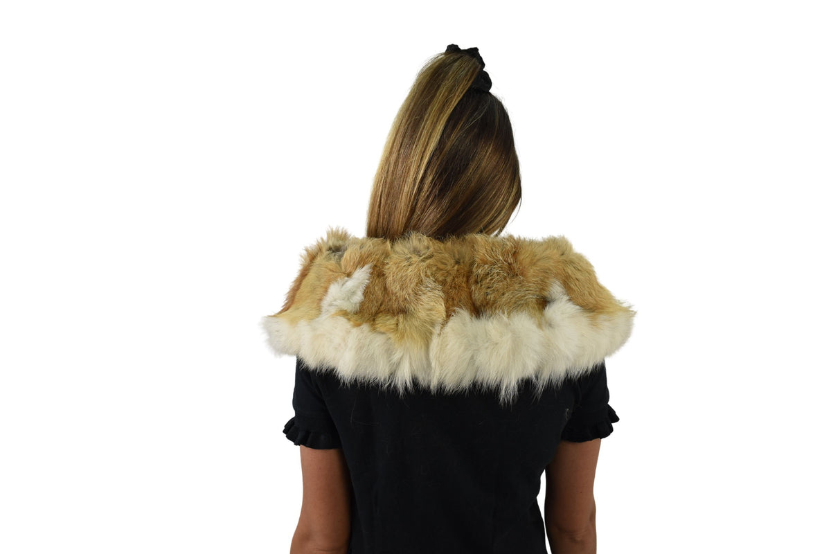 Fox Fur Collar.  Fur Coat  collar. Neck Wrap. Fur Scarf. Fur Wrap. Handmade Fur Collar