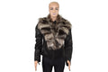 Fox Fur Collar , Silver Fur collar, Neck Wrap, Fur Scarf. Fur Wrap, Handmade Fur Collar | Gift For Her