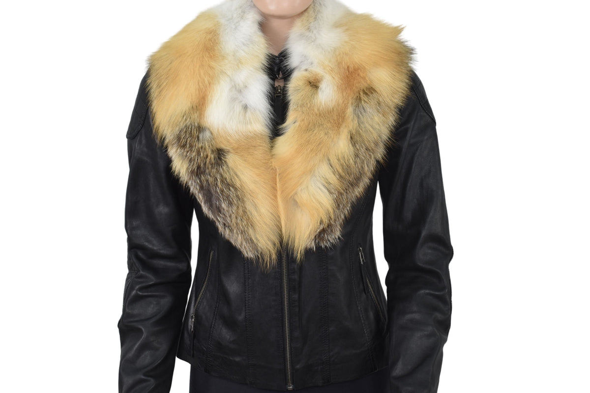Fox Fur Collar,Natural Fur collar, Neck Wrap, Fur Scarf. Fur Wrap, Handmade Fur Collar
