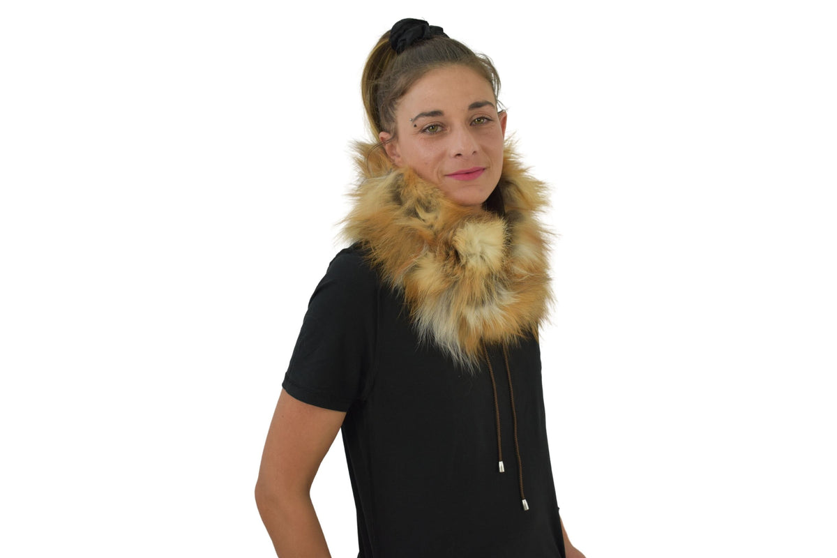 Fox Fur Neck Warmer | Fur Headband | Neck warmer | Fur scarf | Fur Collar |  Luxury Gift For Her