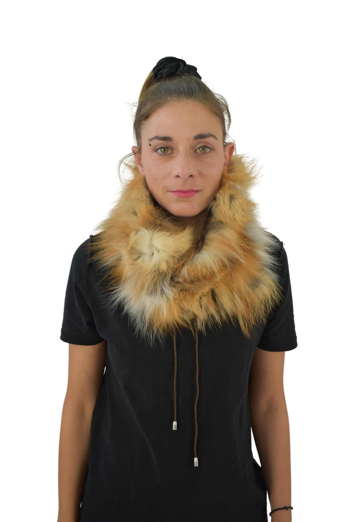 Fox Fur Neck Warmer | Fur Headband | Neck warmer | Fur scarf | Fur Collar |  Luxury Gift For Her