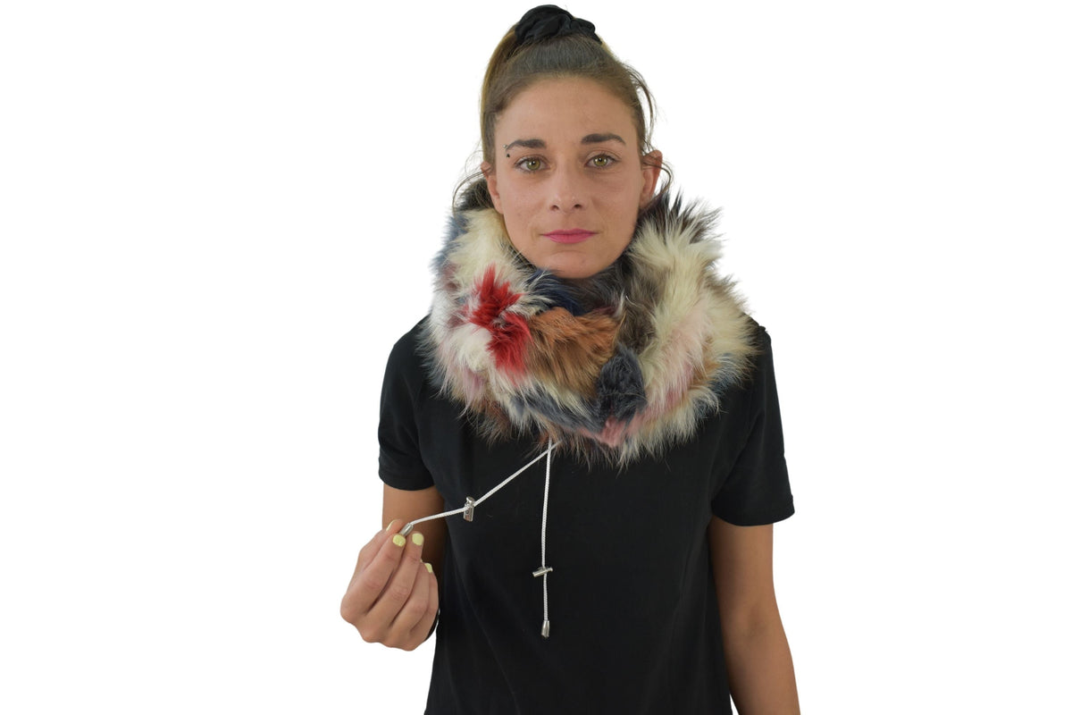 Fox Fur Snood |Fox Fur Neck Warmer | Neck warmer | Fur scarf | Fur Collar |  Luxury Gift For Her