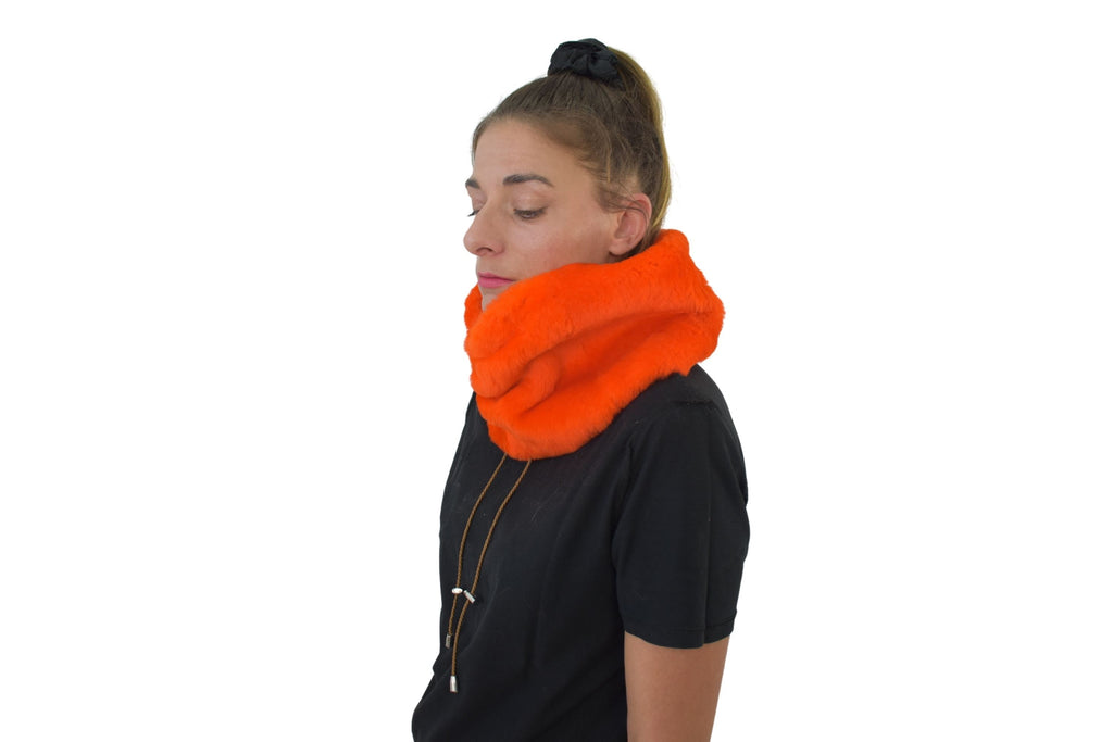 Shearling Fur Neck Warmer | Fur Snood | Sheepskin Neck warmer | Fur scarf | Fur Collar |  Luxury Gift For Her